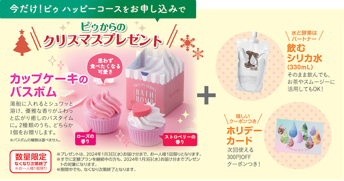 今だけプレゼントつき！おすすめの組み合わせ