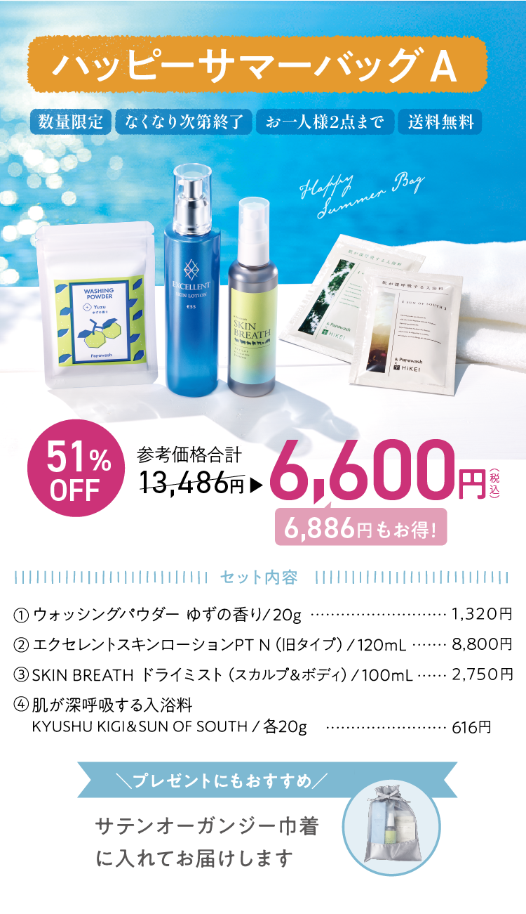 ハッピーサマーバッグA/6600円