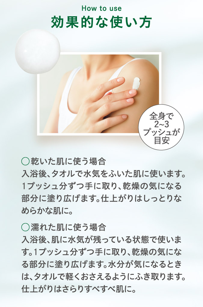 効果的な使い方