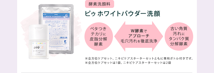 ピゥホワイトパウダー洗顔