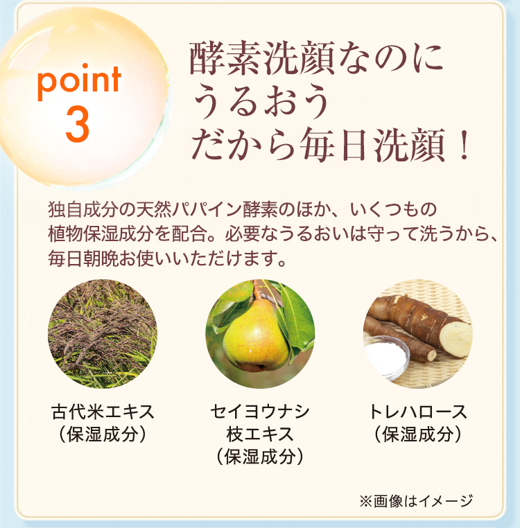 ３. すっきりするのにうるおう！
